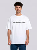 Porsche 911 GT3 RS Blueprint Oversized T-Shirt | Premium Streetwear front & Back Print